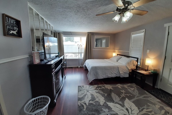 1 sovrum, strykjärn/strykbräda, wi-fi och sängkläder