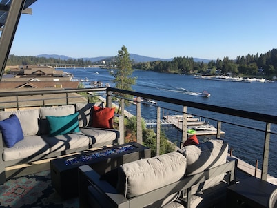 Top Floor Riverfront Bellerive Condo with Fabulous Views