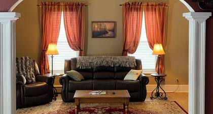 Village Flat with Antique Billiards