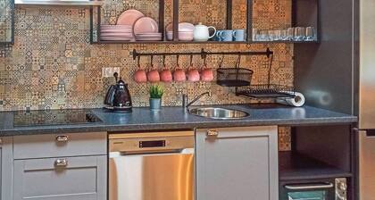 Nice apartment in Gizycko with kitchen