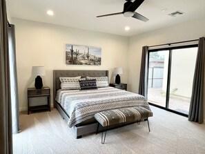 3 bedrooms, iron/ironing board, travel crib, free WiFi