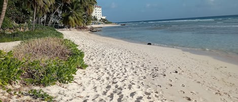 Beach nearby, beach towels