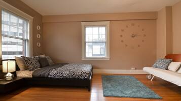 1 室のベッドルーム、アイロン / アイロン台、WiFi、ベッドシーツ