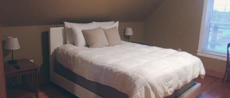 2 chambres, fer et planche Ă repasser, Wi-Fi gratuit, draps fournis