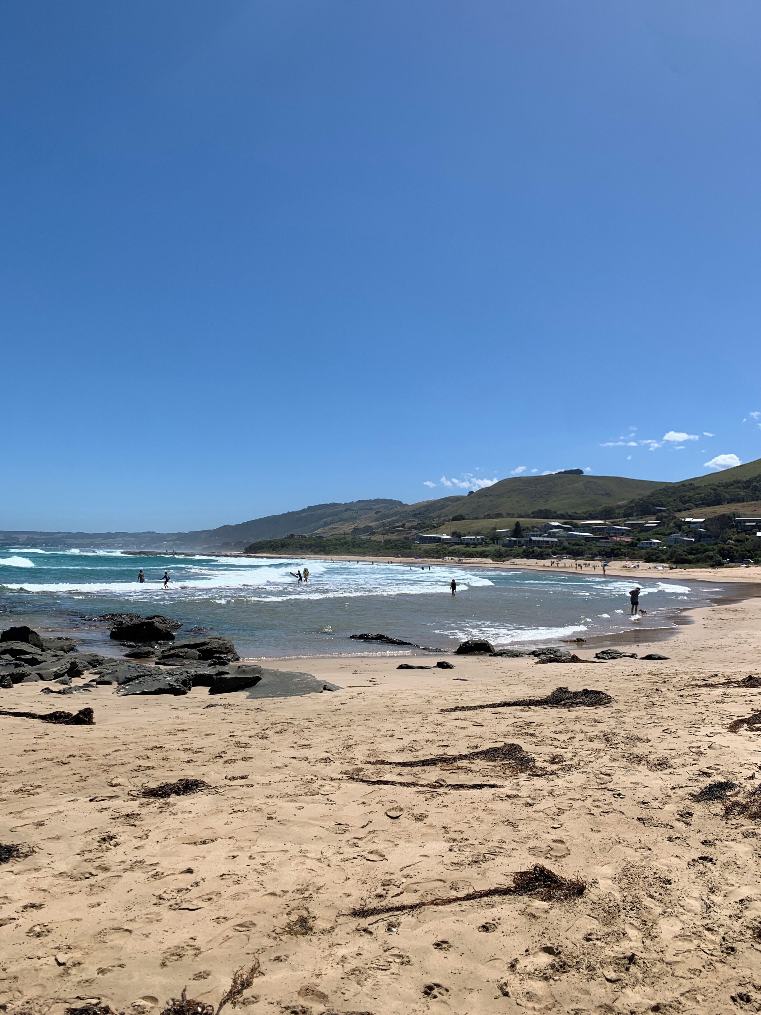 Beach nearby, beach towels