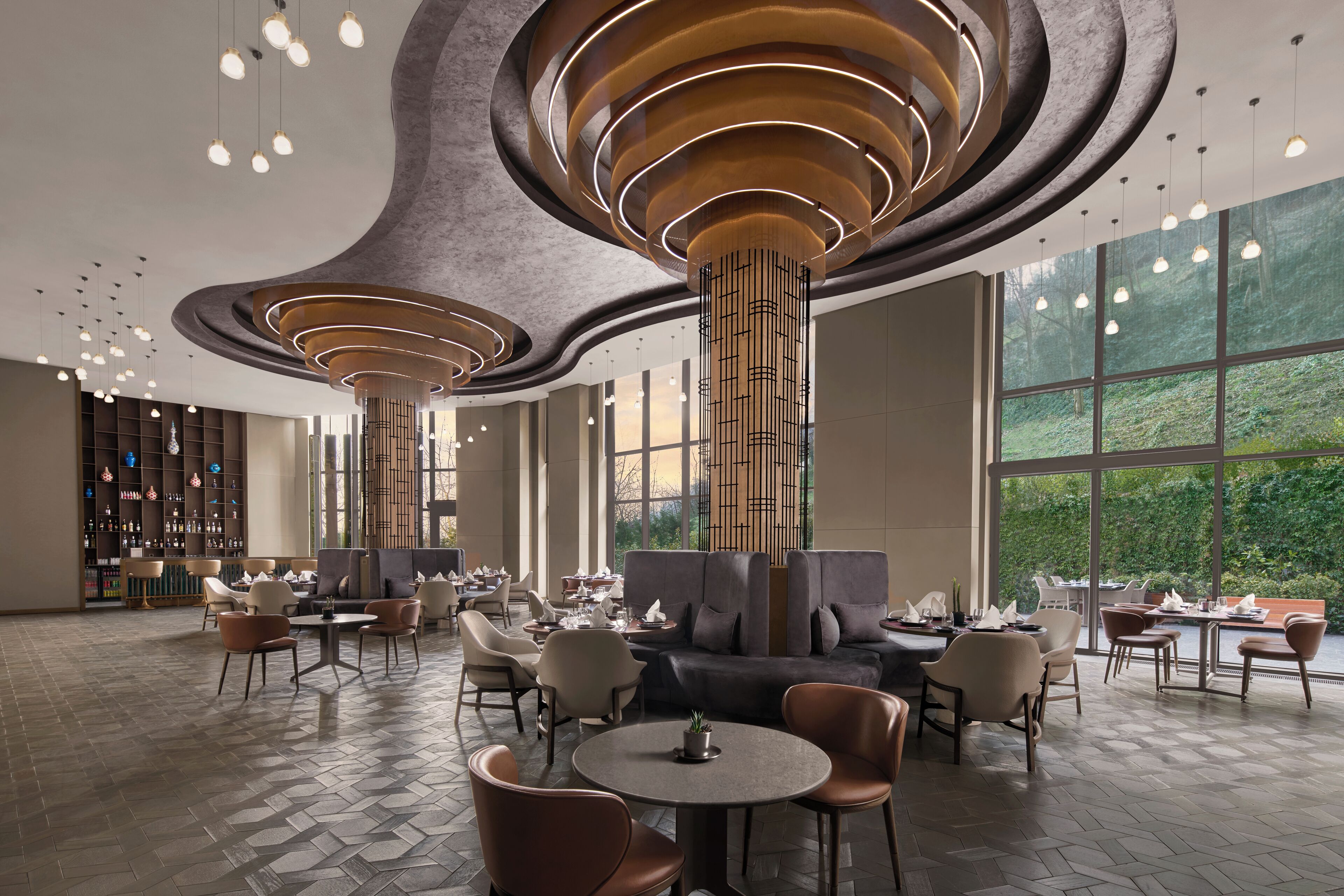 3 restaurants; breakfast, lunch, and dinner served