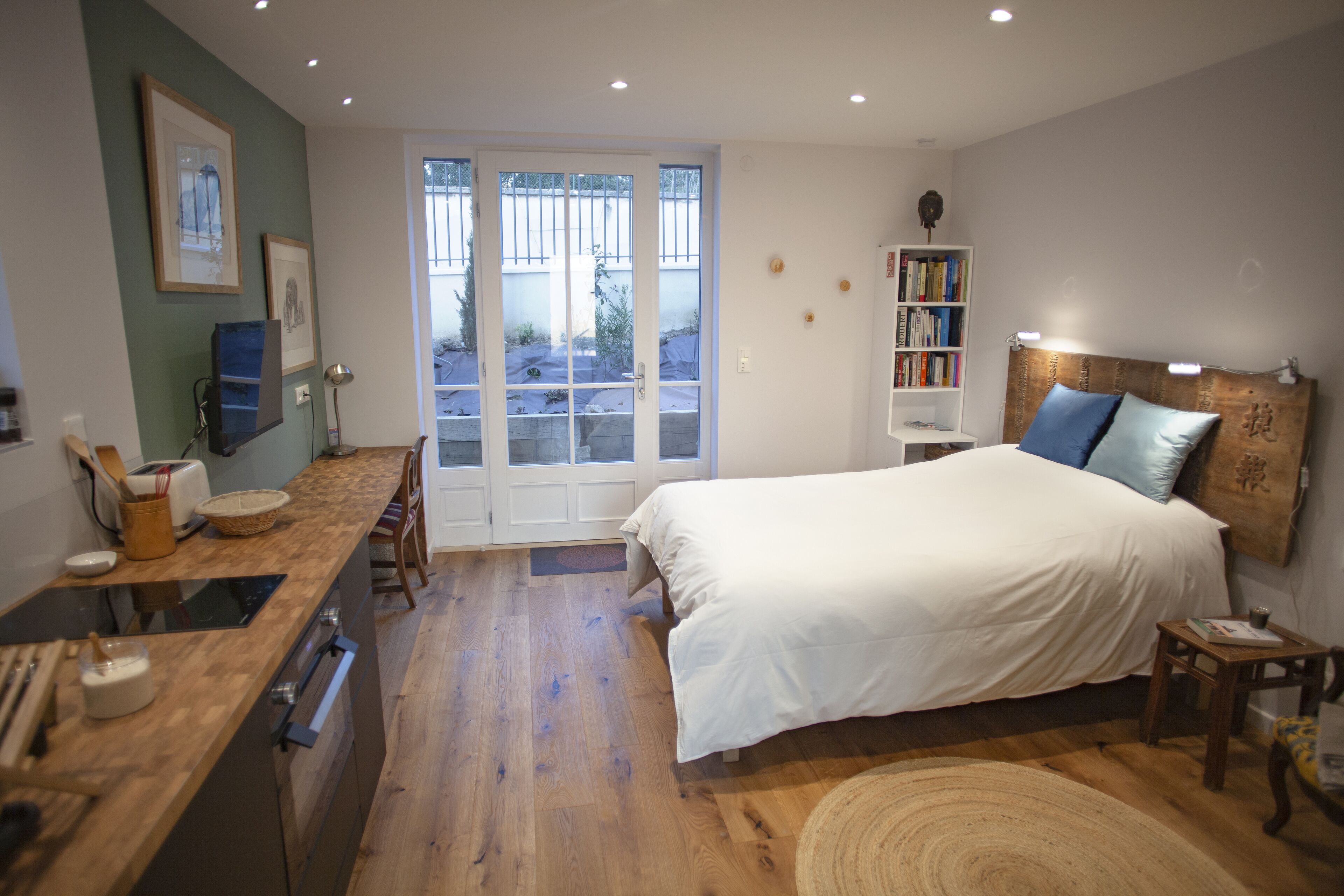 Studio tiện nghi đơn giản, phòng tắm riêng | Nội thất