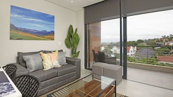 Departamento (1 Bedroom) | Área de sala de estar