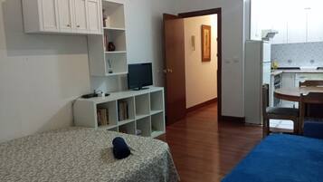 1 soveværelse, sengetøj