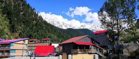 Voorkant van accommodatie