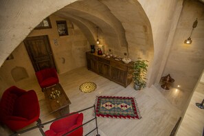 Sala de estar en el lobby