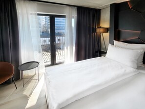 Comfort tweepersoonskamer | Hypoallergeen beddengoed, een gratis minibar, een kluis op de kamer