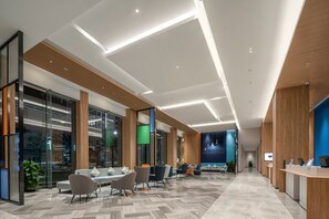Sala de estar en el lobby