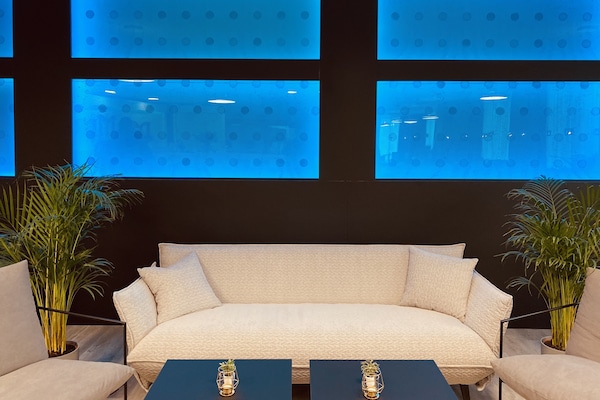 Sala de estar en el lobby