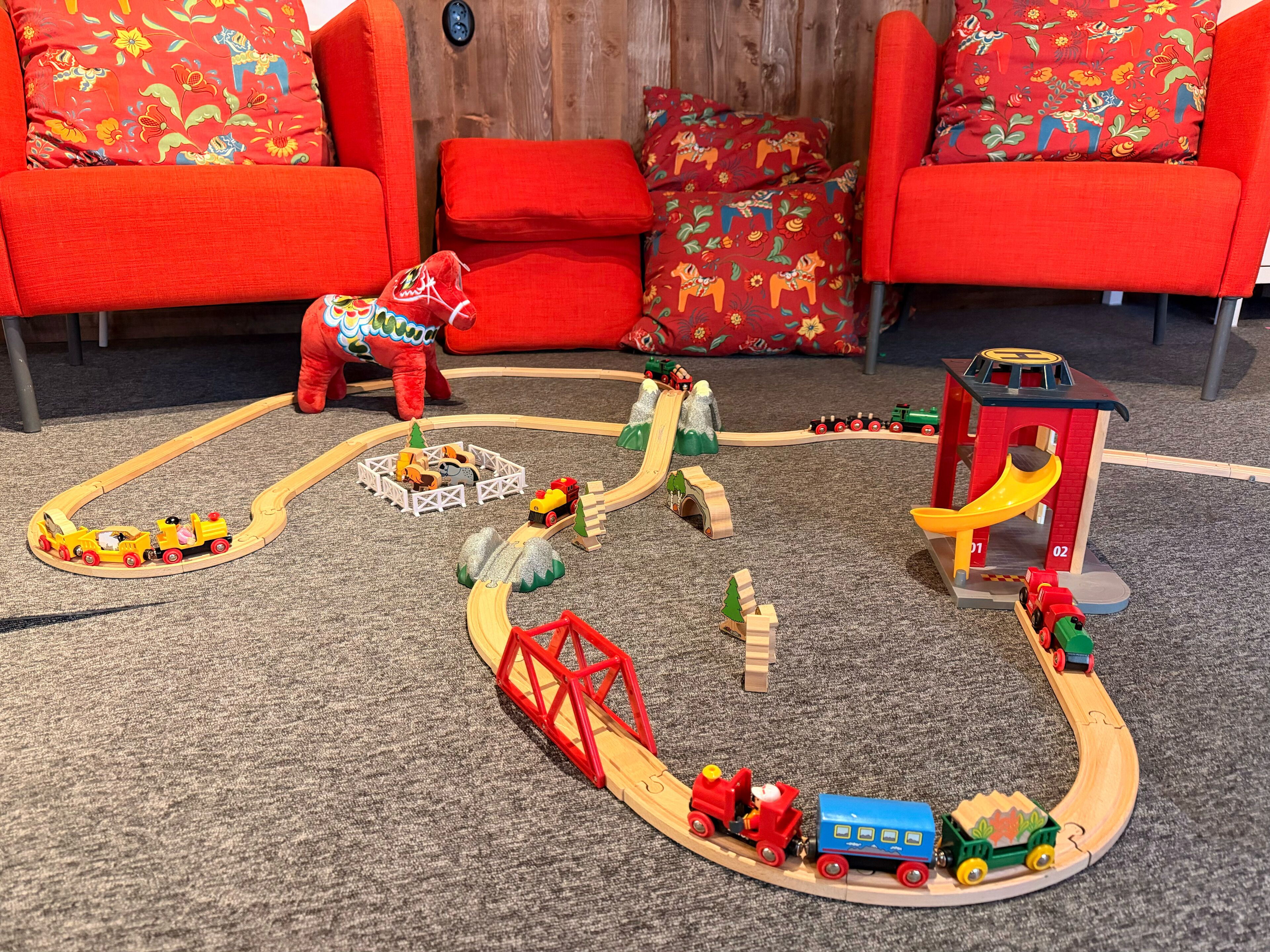 Lekområde för barn inomhus