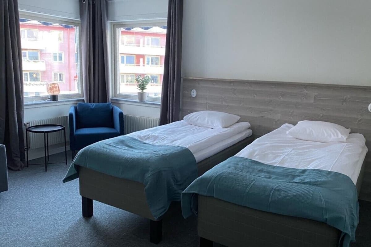 family quadruple room | 1 bedroom, desk, laptop workspace, travel cot