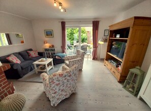 Smart TV, DVD player, music library