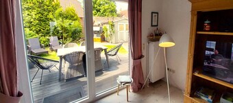 Cozy vacation home, 2 bedrooms, shower room, guest WC, fenced garden