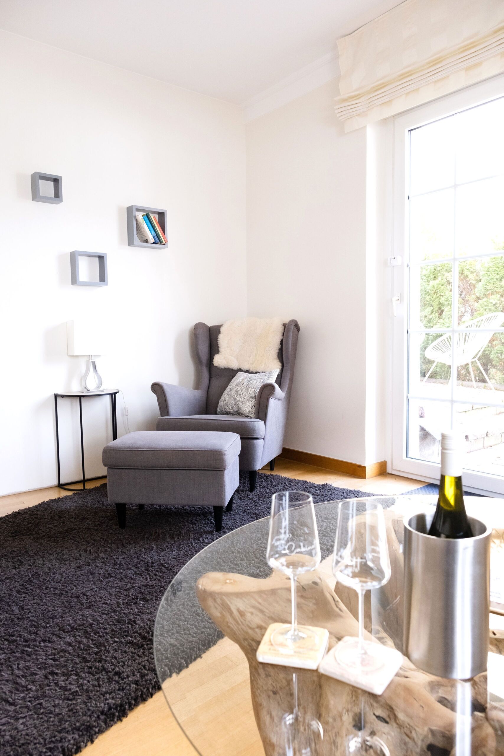 Deluxe-Apartment, eigenes Bad | Lounge