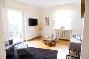 Deluxe-huoneisto, oma kylpyhuone | Lounge