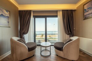 Deluxe-Doppelzimmer | Hochwertige Bettwaren, Select-Comfort-Betten, Minibar, Zimmersafe