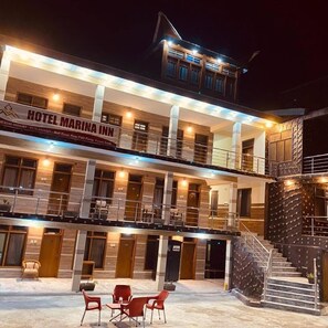 Front of property - evening/night - Hotel Marina Inn (Swat)