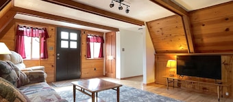 Downtown A-Frame- recently renovated, pet friendly