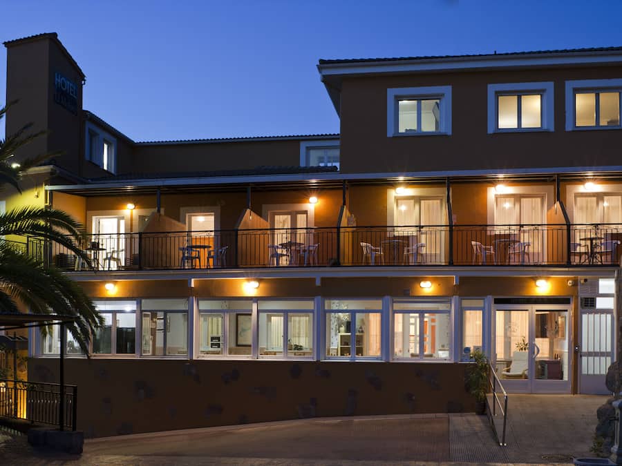 Majoituspaikan julkisivu