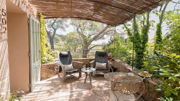 Eenvoudige kamer | Terras