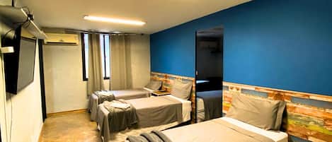Ropa de cama de alta calidad y cortinas blackout