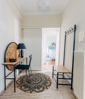 1 makuuhuone, silitysrauta/-lauta, Wi-Fi, vuodevaatteet