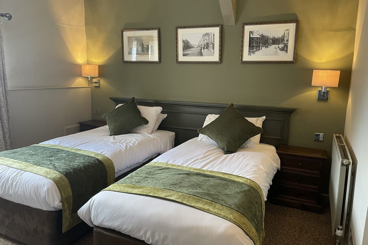 family room | desk, iron/ironing board, wifi