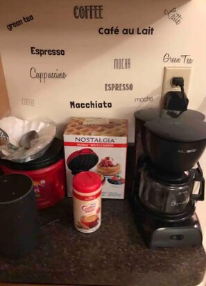 Coffee and/or coffee maker