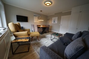 Appartement Exclusif, salle de bains privée | Bar lounge