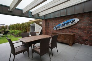Luxury-Apartment, eigenes Bad (Strand-Cottage) | Terrasse/Patio