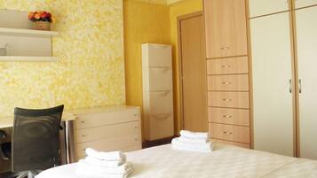 公寓, 1 張加大雙人床和 1 張沙發床 | 1 間臥室、熨斗/熨衣板、免費無線上網、床單