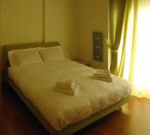 Apartment, 1 Queen Bed with Sofa bed | 1 bedroom, iron/ironing board, free WiFi, bed sheets - Cozy and Modern Apartment Centrally Located (Volos)