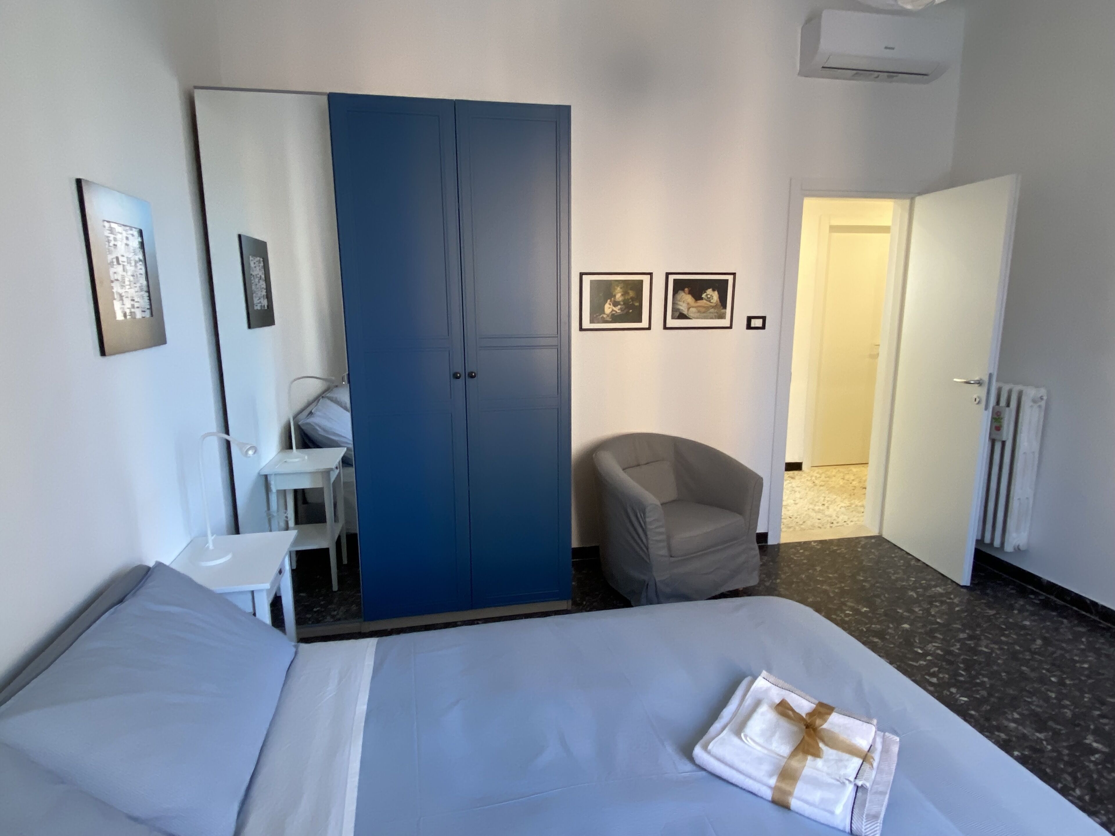 2 bedrooms, iron/ironing board, travel crib, free WiFi