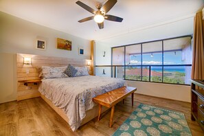 2 bedrooms, in-room safe, desk, iron/ironing board - Expansive Oceanview Lanai: Pool, Hot Tub , Steps to Beach! (Lahaina)