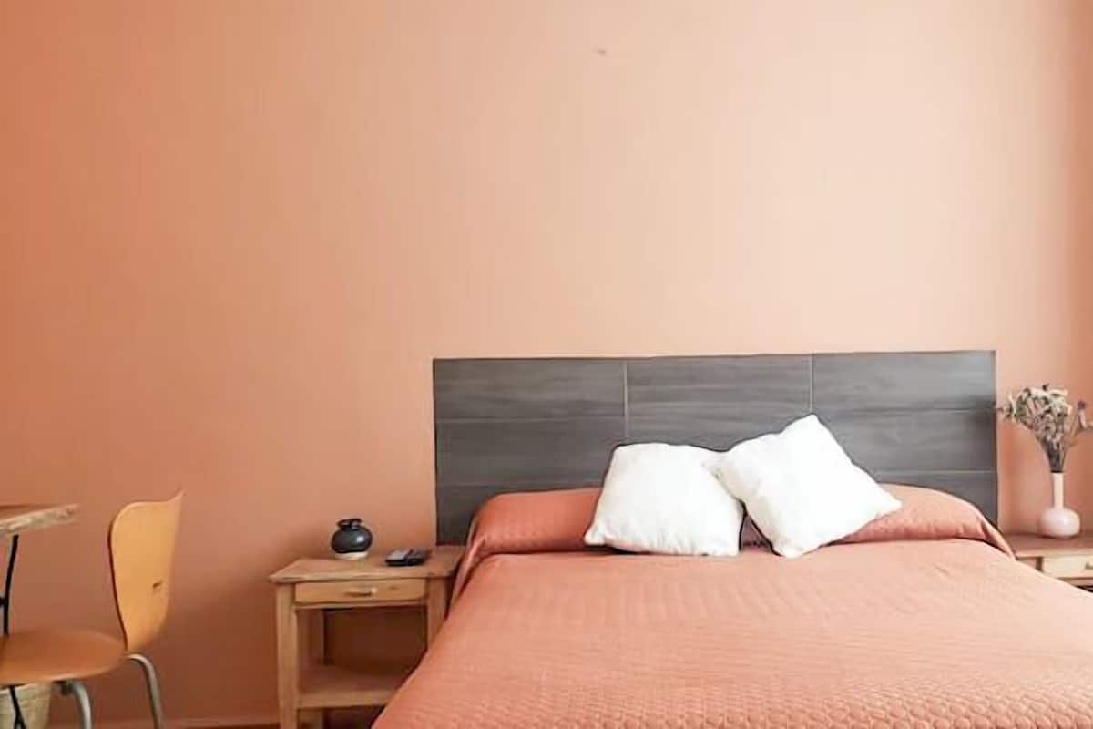 Habitación estándar | Ropa de cama hipoalergénica, edredón y camas con pillow-top