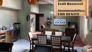 Dining - Luxury 3-Bedroom Home Next to Snowmobile Trails (Caribou)