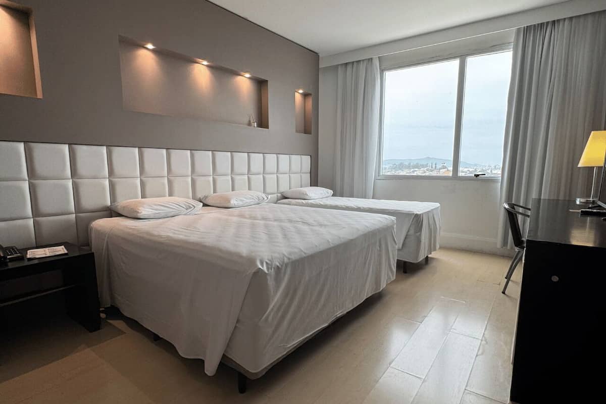 In-room safe, desk, laptop workspace, blackout drapes