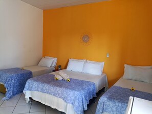 Kamar Quadruple | Setrika/meja setrika dan Wi-Fi gratis