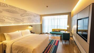 1 Schlafzimmer, Zimmersafe, Verdunkelungsvorhänge