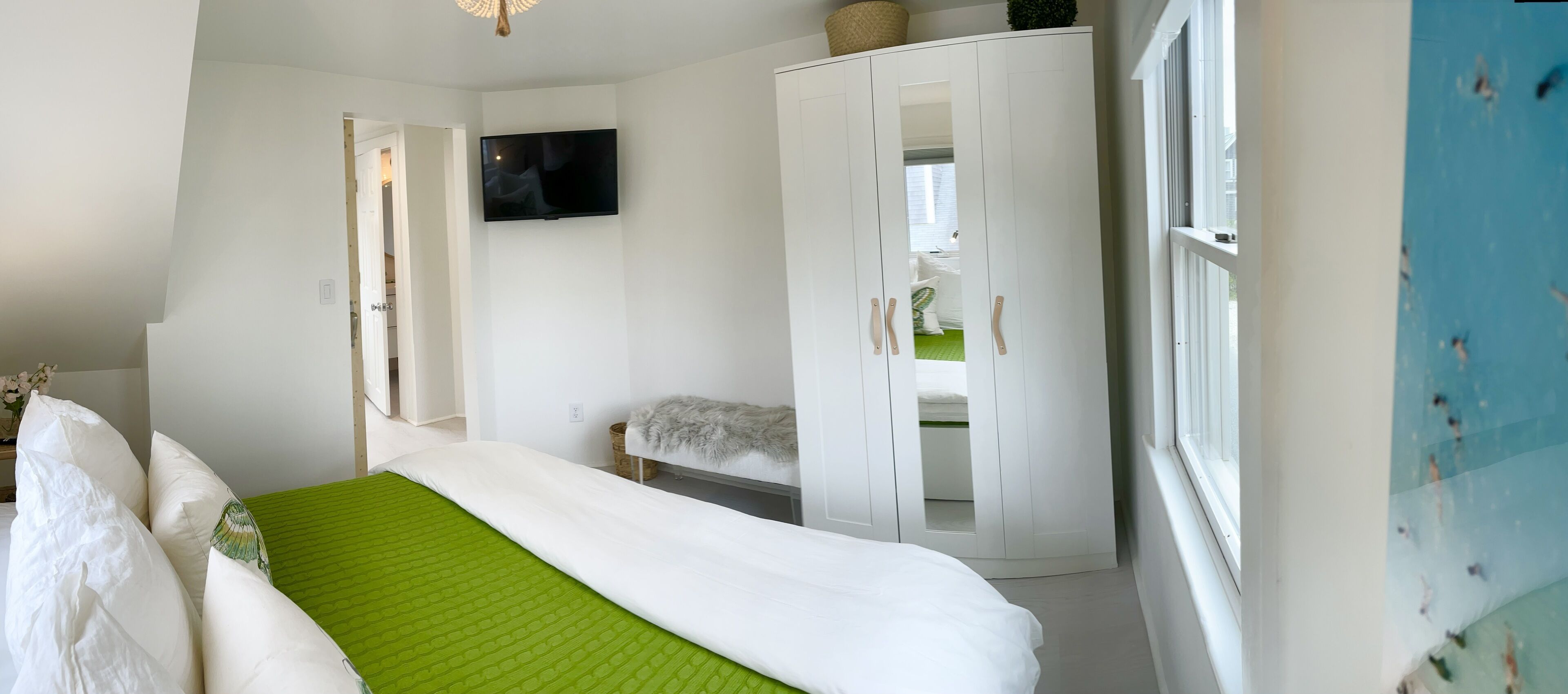 4 habitaciones, tabla de planchar con plancha y wifi gratis 