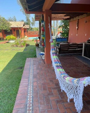 Terrace/patio - Pousada Vila Rica (Xangri-La)