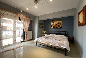 1 chambre, fer et planche à repasser, Wi-Fi gratuit, draps fournis