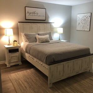 3 bedrooms, iron/ironing board, travel crib, free WiFi