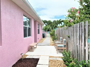 Enjoy a peaceful retreat surrounded by lush greenery and a serene atmosphere.
