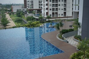 Outdoor pool - Cozy Studio @ Akasa Pure Living BSD Apartment (South Tangerang)